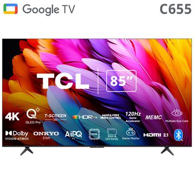 TCL Quantum DOT Google TV 85inch