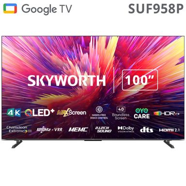 SKYWORTHUHD 4K smart QLED+ Google TV 100inch