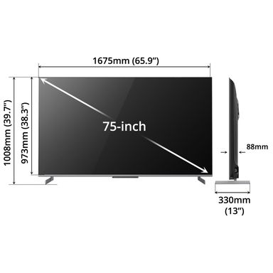 SKYWORTH 4K QLED  wifi Gaming Google TV 75inch