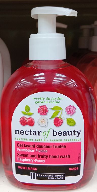 Nectar Beauty Savon Liq. Framb/Pivoin 300ml