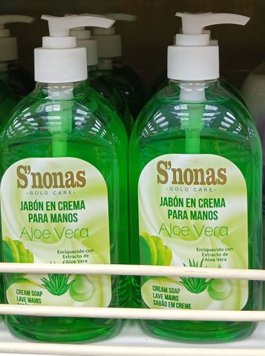 S'Nonas Cream Soap Aloe Vera 500ml