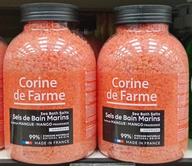 Corine De Farme Sels De Bain Marins Mangue 1lt