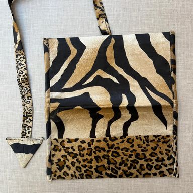 Animal Print Handmade Tobacco Pouch