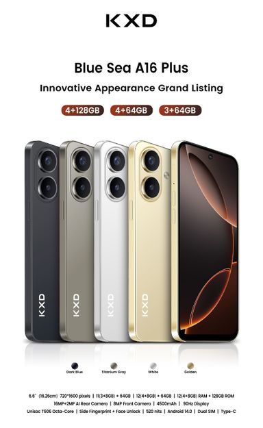 KXD Blue Sea A16 Plus
