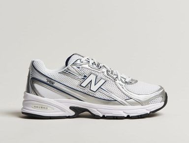 NB 740 - metallic silver / blue
