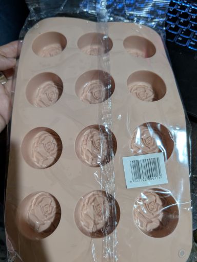 Molde 12 cavidades Rosas de Boda