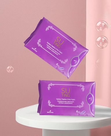 SERVIETTE HYGIENIQUE ANIONIQUE
