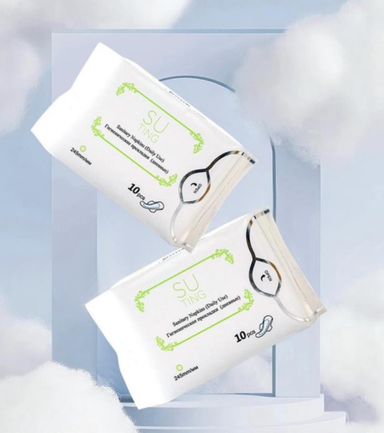 SERVIETTE HYGIENIQUE ANIONIQUE
