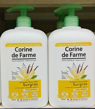 Corine De Farme Douche Cr. Vanille 750ml