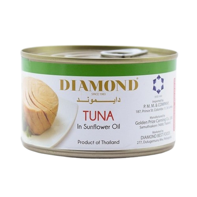 Diamond Tuna In Sunflower Oil 185g