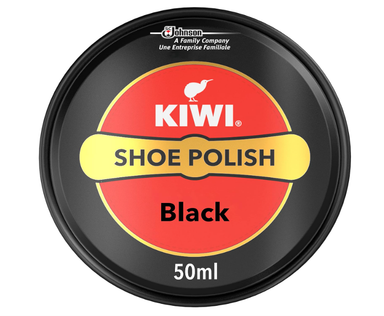 Kiwi Shoe Polish Black 50ml