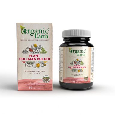 Organic Earth Plant Collagen Builder 60 Capsules