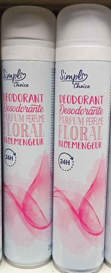 Simple Deo Spr. Fem. Floral 200ml