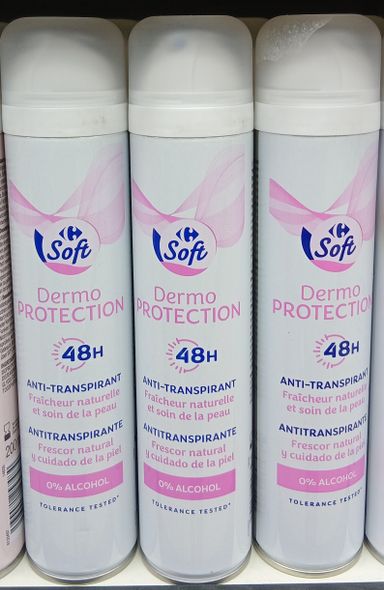 Crf Soft Deo Spr. Fem.  Dermo Protect. 200ml