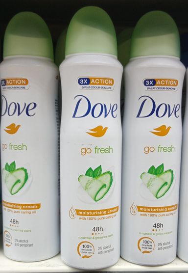 Dove Deo Go Fresh Cucum. Gr. Tea 150ml