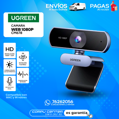 UGREEN CM678 / 1080P HD / WINDOWS - MAC / USB