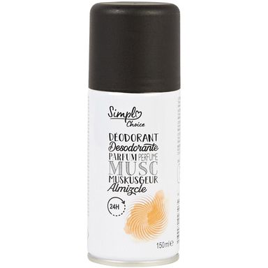 Simple Deo Spr. Hom. Musk 150ml