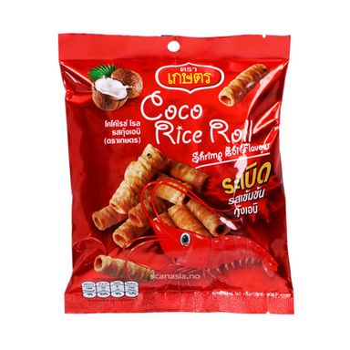 Kaset Coco Roll Shrimp Flavour 40gm