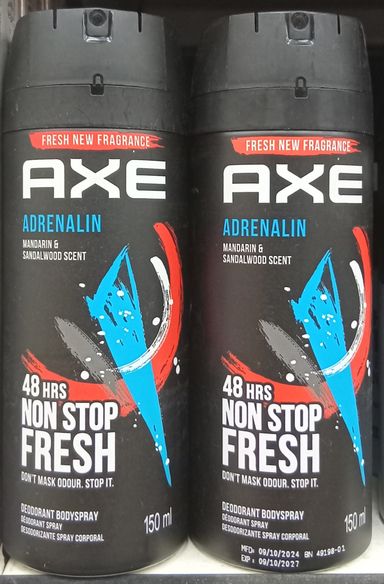 Axe Deo Body Spray Adrenalin 150ml
