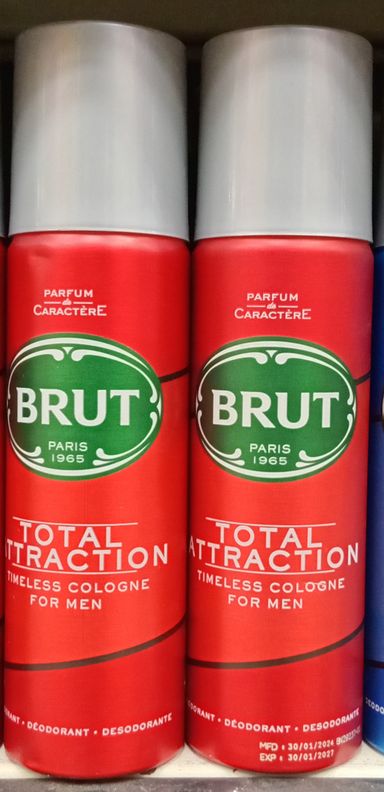 Brut Deo Total Attraction 120ml