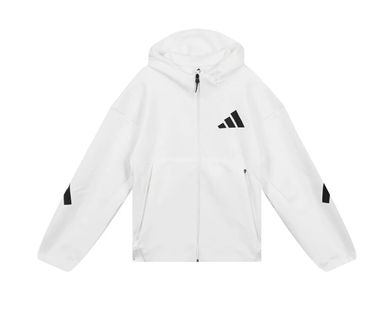 adidas Z.N.E. Full Zip Hooded Men’s Track Jacket (White)