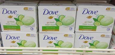 Dove Soap Cr. Fresh Touch 3in1  90gr
