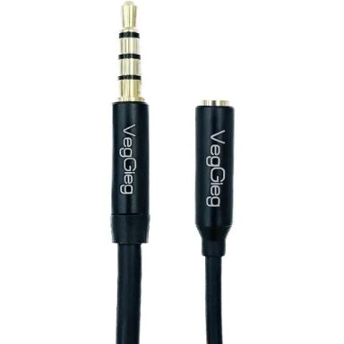3.5mm Male to  Female extension Audio Cable 2M 