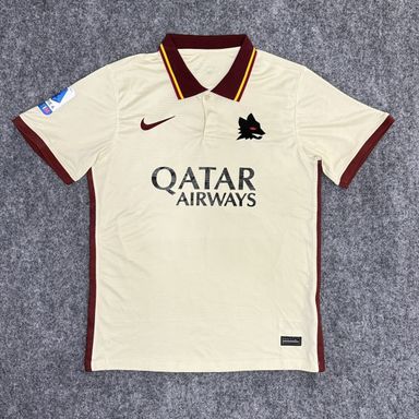 AS Roma 2020/21 Away Shirt (White/Claret)