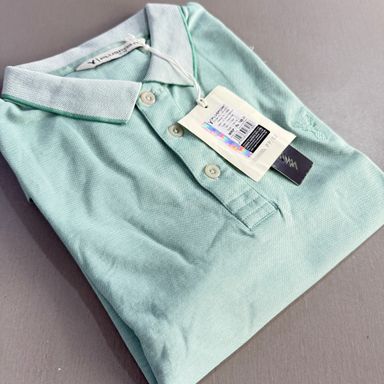 PLUS POINT POLO SHIRT - GREEN