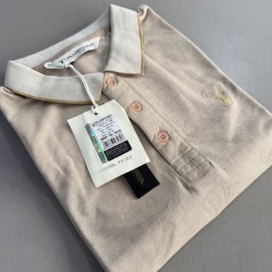 PLUS POINT POLO SHIRT - BEACH SAND