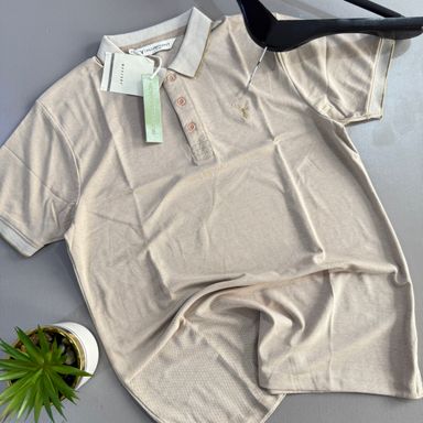 PLUS POINT POLO SHIRT - BEACH SAND