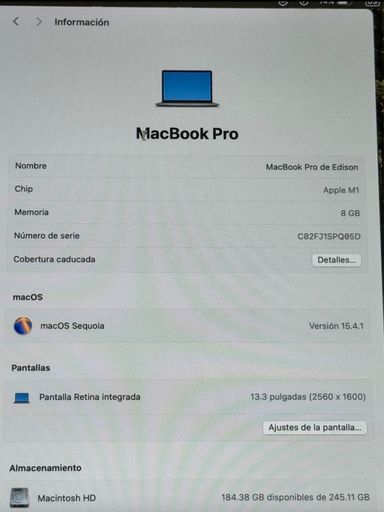 MacBook Pro M1 💻