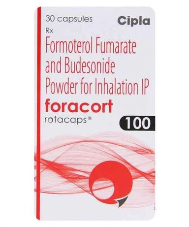 Budesonide 100 mcg + Formoterol Fumarate Dihydrate 6mcg