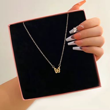 Long Tassel Women Ball Chain Necklace Stainless Steel 18k Gold Plated Minimalist Euramerican Necklaces Jewelry
