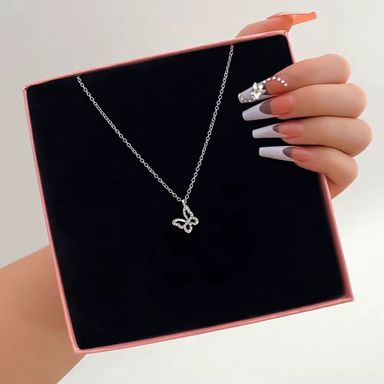 Long Tassel Women Ball Chain Necklace Stainless Steel 18k Gold Plated Minimalist Euramerican Necklaces Jewelry