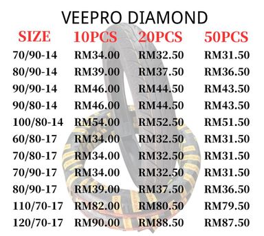 TYRE VEEPRO DIAMOND