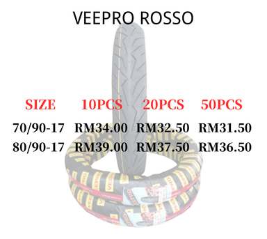 TYRE VEEPRO ROSSO