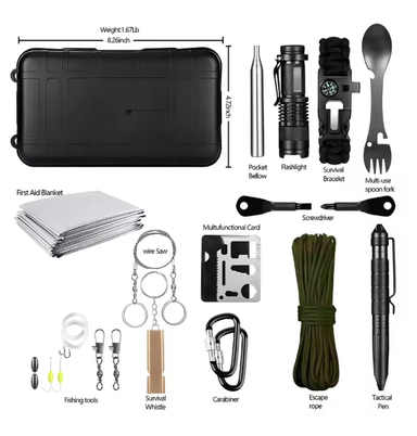 Professional Emergency Survival Kit / Camping /First Aid SOS /Wilderness Adventure