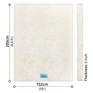 EON - FIRM MEMORY FOAM MATTRESS - QUEEN 6 INCH [ 5 X 6.6 )