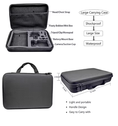 GOPRO Accessories Kit / Gopro mounts / stabilizes /head mounts / Chest mounts