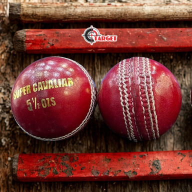 GRAYNICOLLS Super Cavalier Red and White 5 1/2 Cricket ball leather ball Original