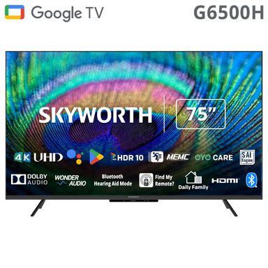 SKYWORTH UHD 4K smart wifi Google TV 75inch
