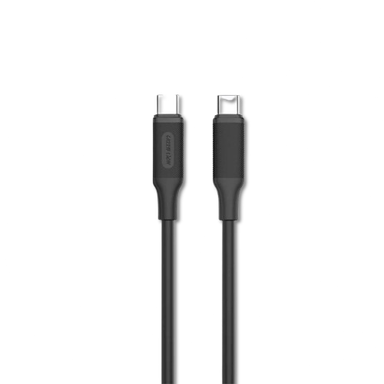 Green Lion USB-C to USB-C PVC Cable 1M 60W - Black