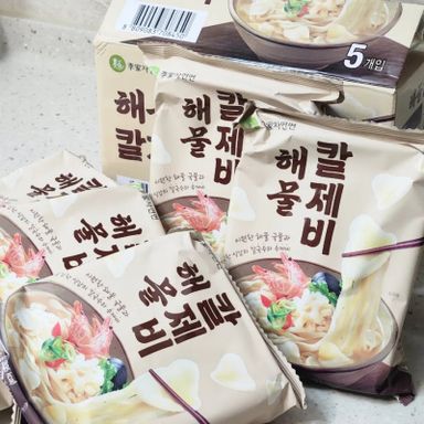 [1+1] 해물 칼제비 Seafood Kaljebi (exp. 9 Aug)