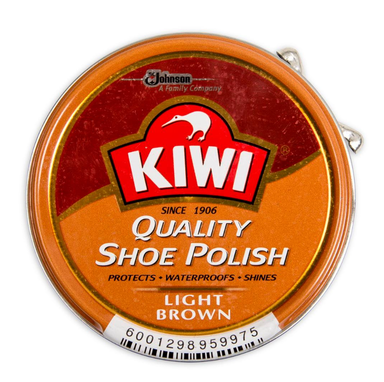 Kiwi Shoe Polish Light Brown 50ml