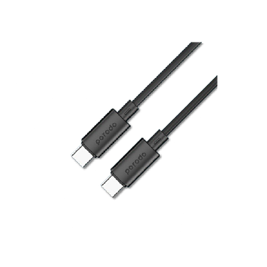 Porodo Blue 60W PD Type-C to C PVC Cable 1.2M