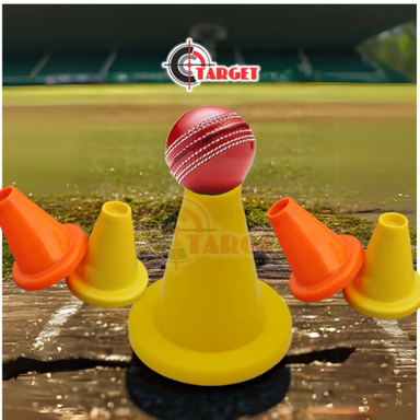 T Cone Rubber Cricket Training Practice cone Batting Tee