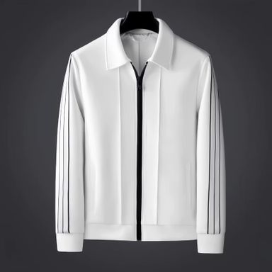 Ohsisa 2025 Spring and Autumn Sports Set Casual Collar Long Sleeve Zipper Cardigan Sweatshirt Loose Sport Two Piece Set