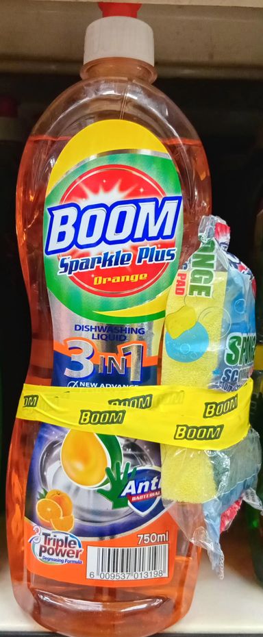 Boom Dishwashing Liq. Orange 750ml
