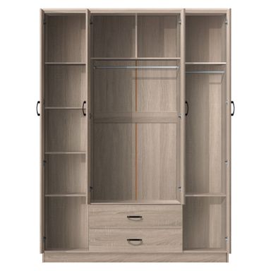 FG 4 DOOR WARDROBE + 2 DRAWER